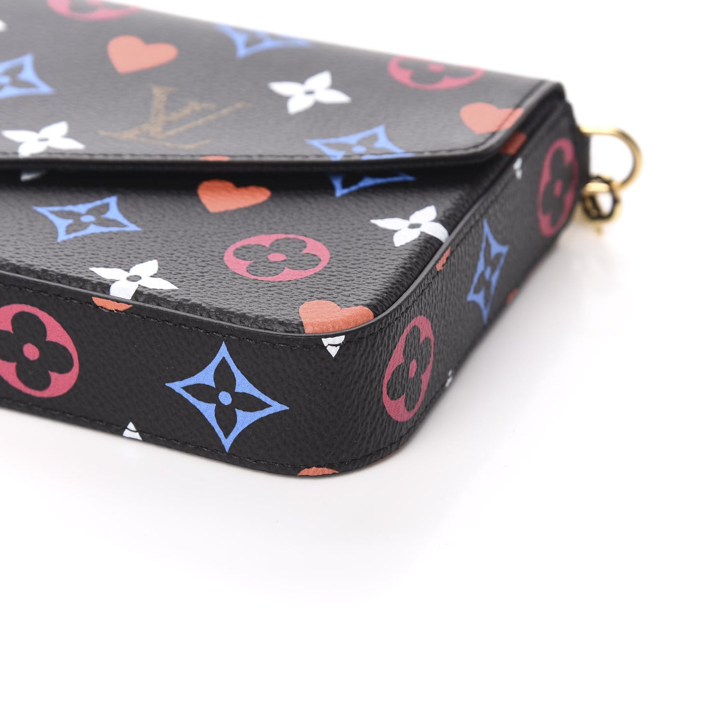 Game On Felicie Chain Wallet Black