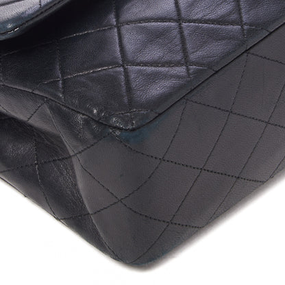 Chanel Lambskin Quilted Medium Double Flap Black 6 of 9