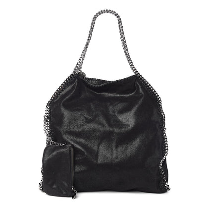 Stella McCartney Shaggy Deer Big Falabella Tote Black 1 of 10