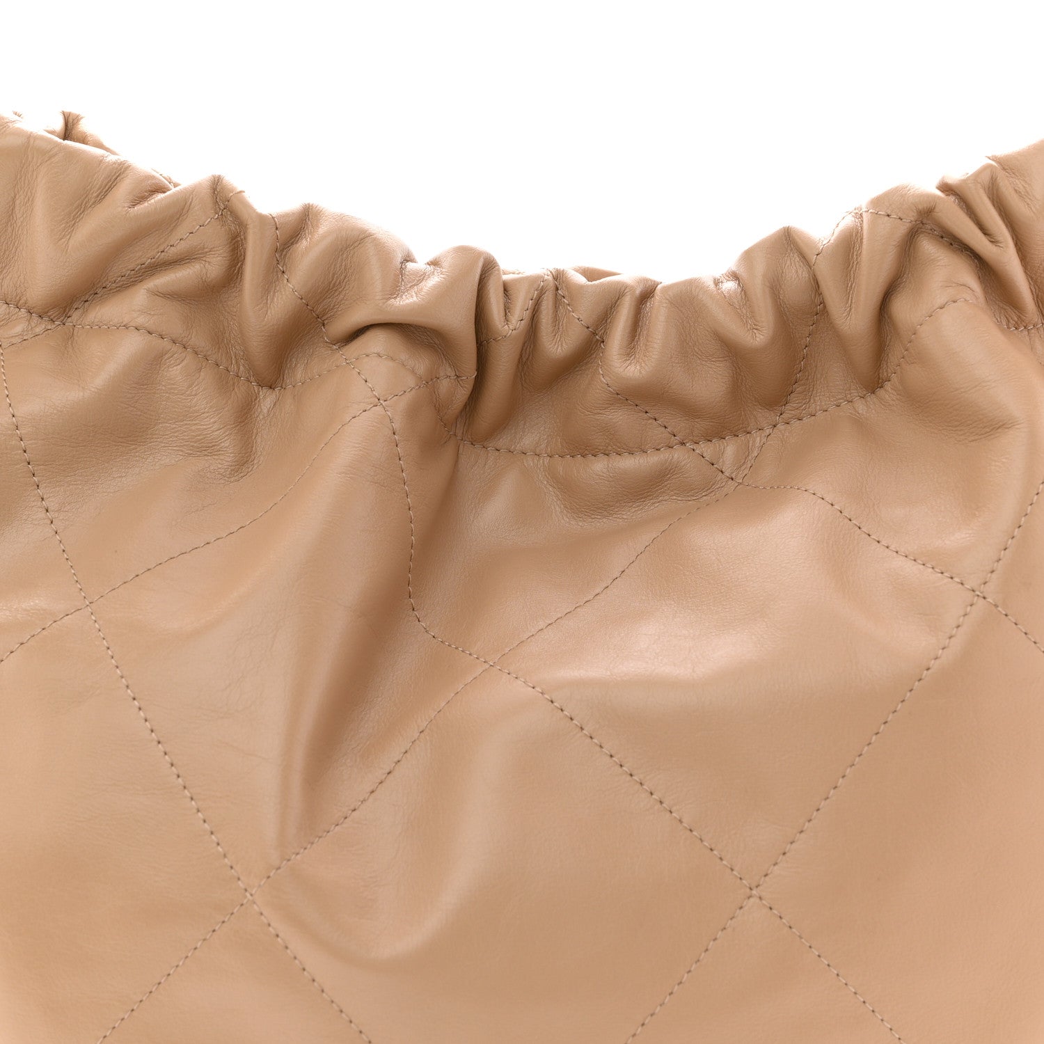 Chanel Shiny Calfskin Quilted Chanel 22 Beige 9 of 11