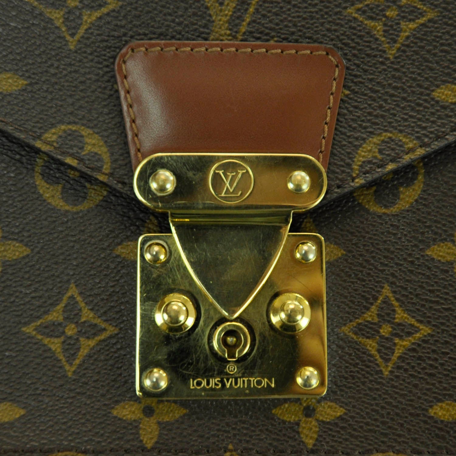 Louis Vuitton Monogram Monceau 28 8 of 10