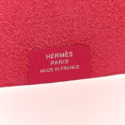 Hermes Togo Ulysse PM Agenda Cover Rose Pourpre 6 of 6