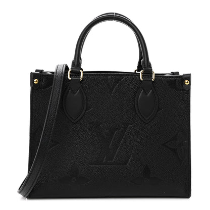 Louis Vuitton Empreinte Monogram Giant Onthego PM Black 1 of 9