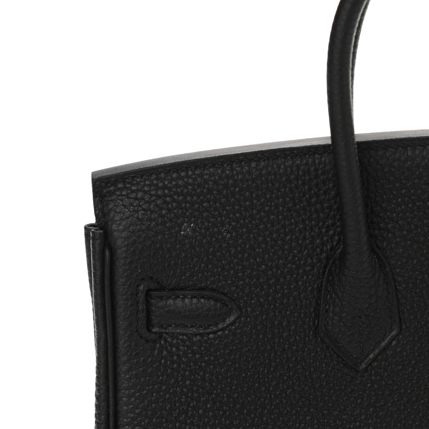 Hermes Togo Birkin 25 Black 11 of 13