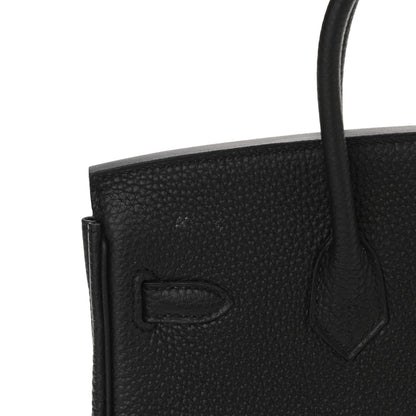 Hermes Togo Birkin 25 Black 11 of 13