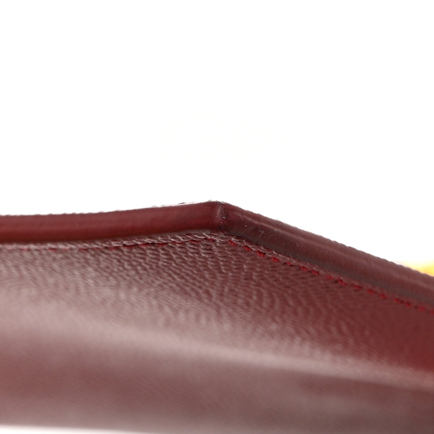 Saint Laurent Grain De Poudre Uptown Pouch Red 12 of 15
