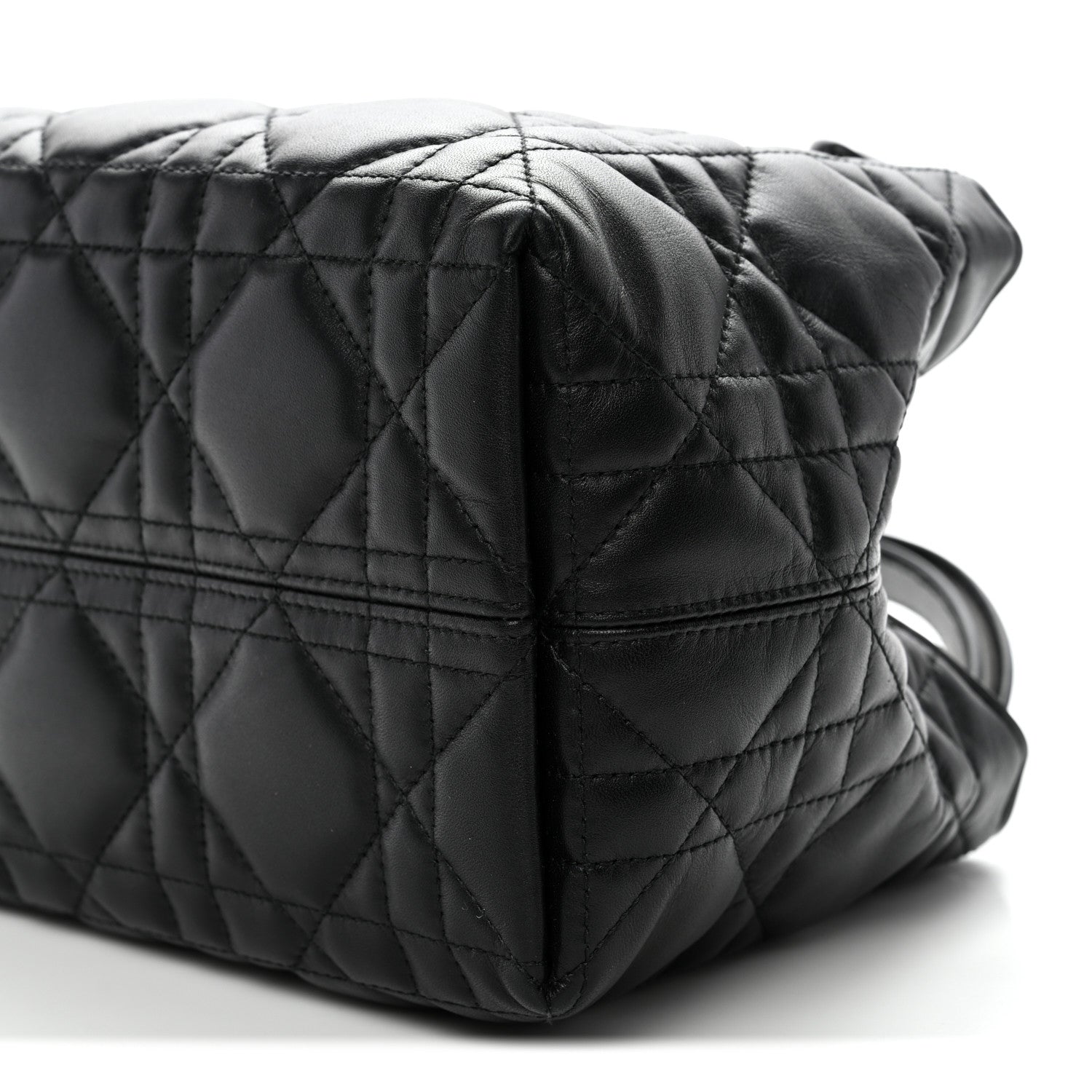 Christian Dior Calfskin Macrocannage Small Toujours Black 11 of 11
