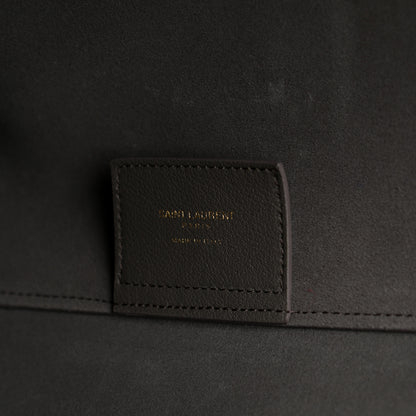 Saint Laurent Calfskin Large Shopping Tote Earth 7 of 12
