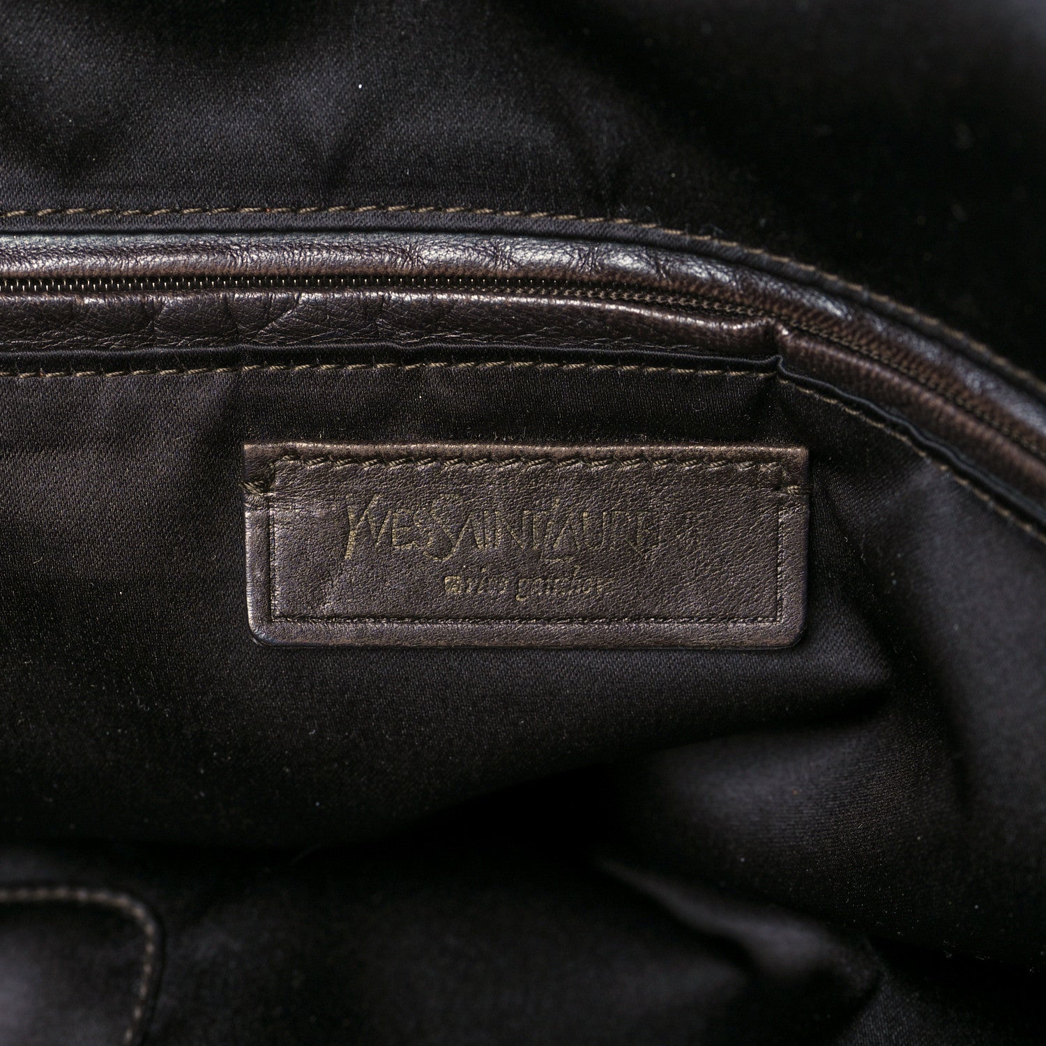 Saint Laurent Calfskin Oversized Muse Brown 5 of 13