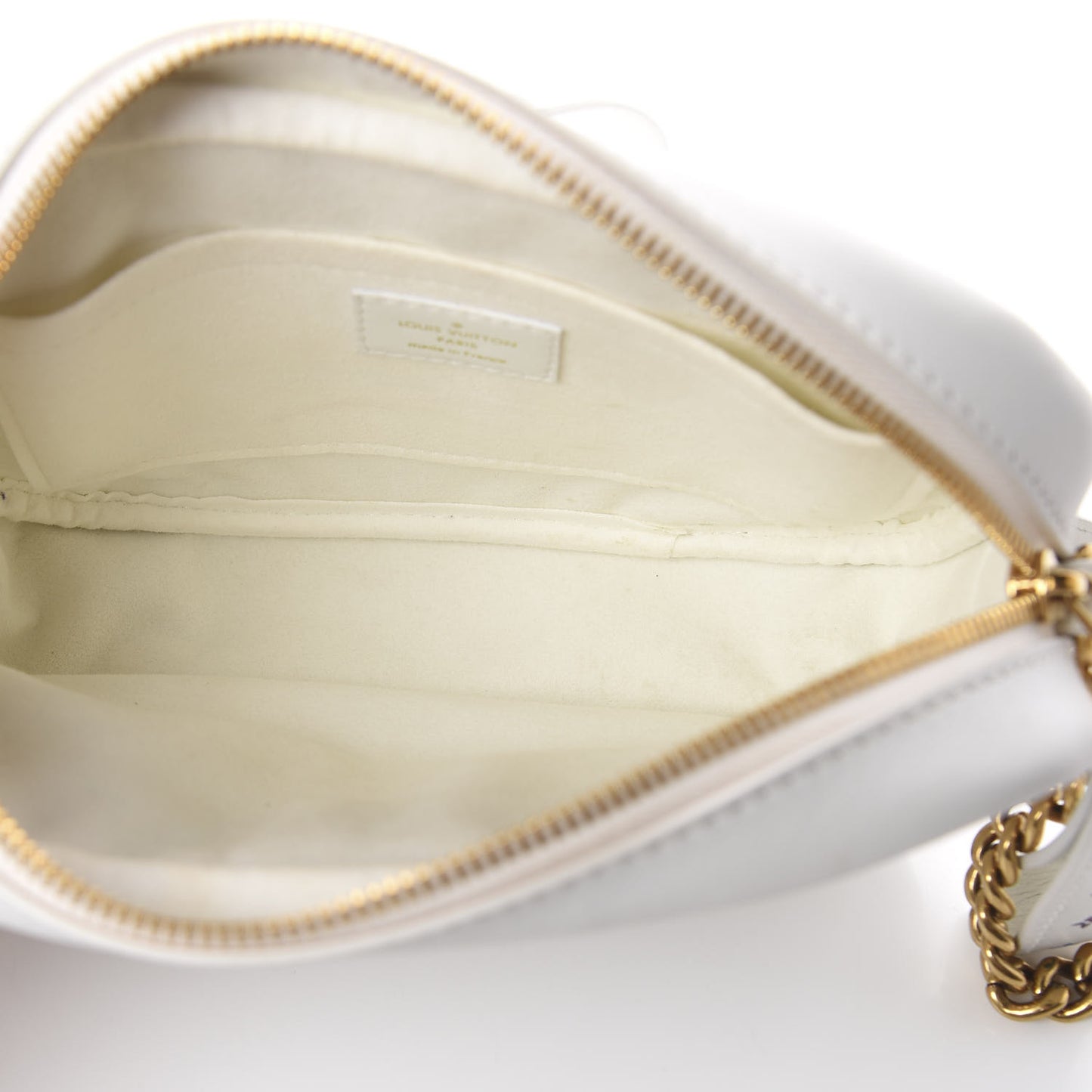 Calfskin New Wave Camera Bag White