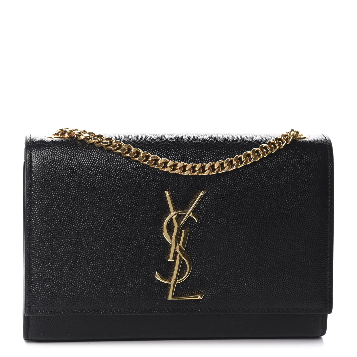 Grain De Poudre Small Monogram Kate Satchel Black