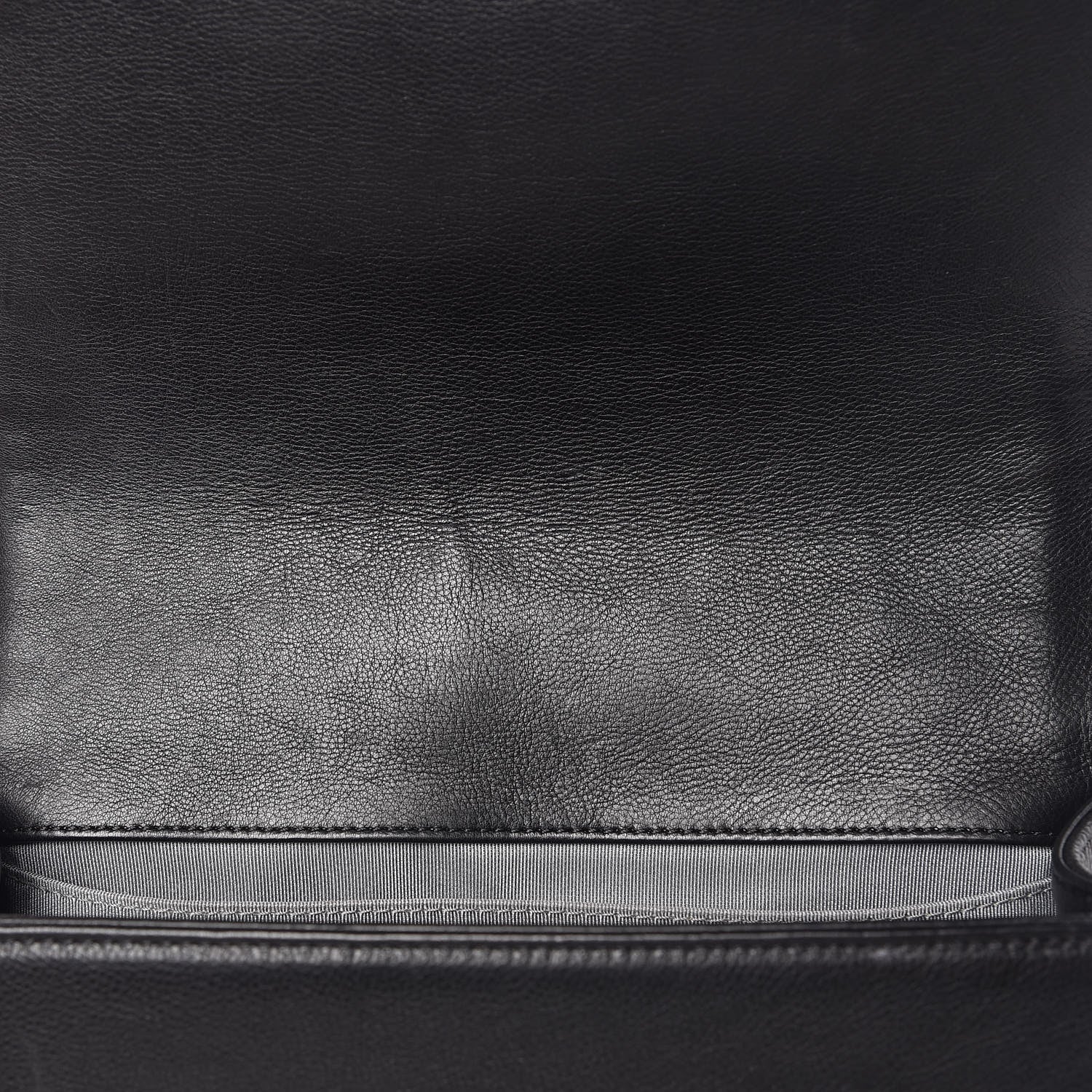 Chanel Calfskin Double Stitch Medium Boy Flap Black 8 of 14
