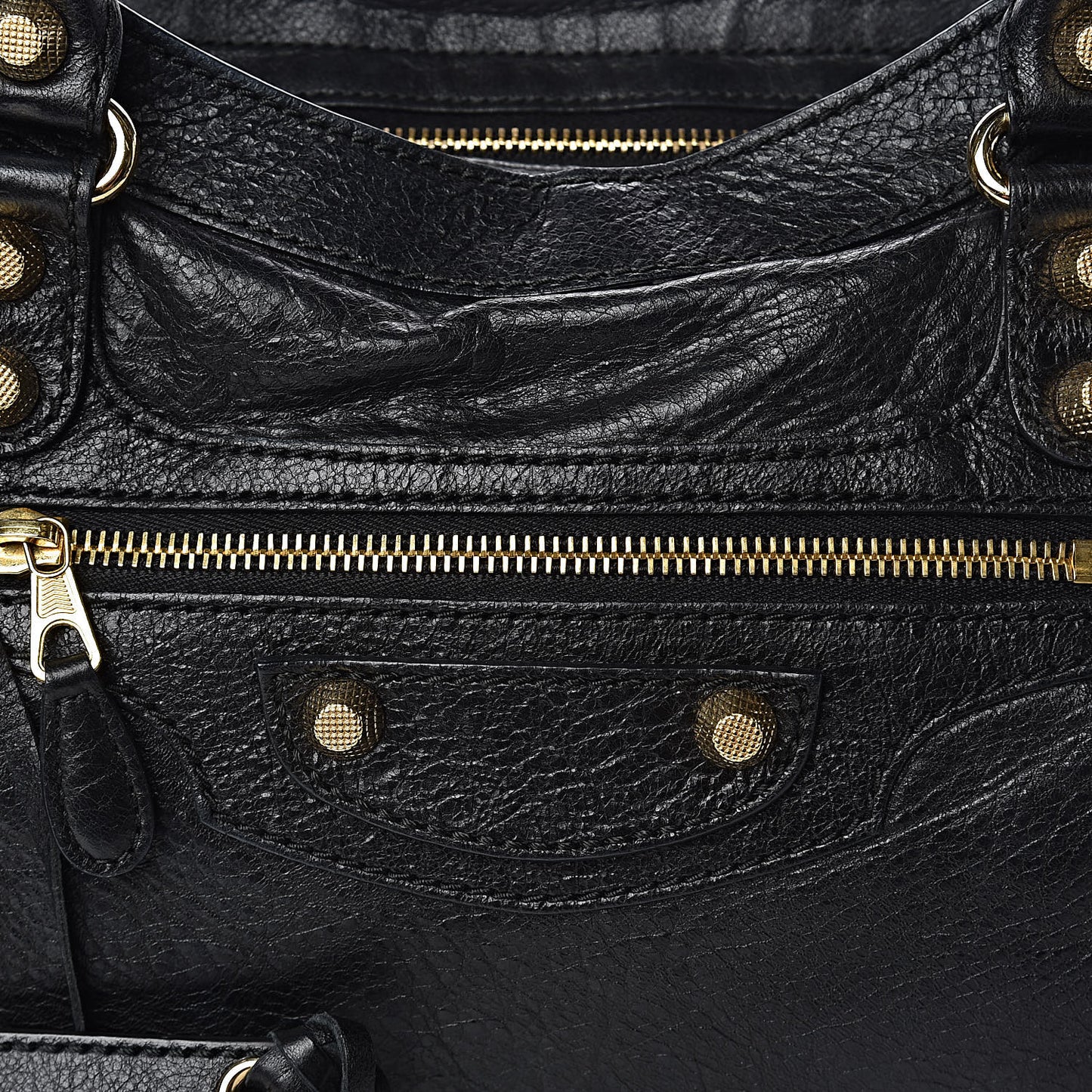 Agneau Giant 12 Gold Hardware City Black