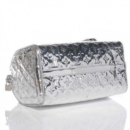 Louis Vuitton Monogram Miroir Speedy 30 Silver 4 of 7