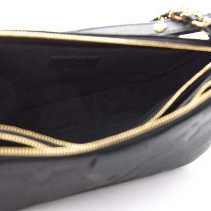 Louis Vuitton Empreinte Monogram Giant Multi Pochette Accessories Black 5 of 8