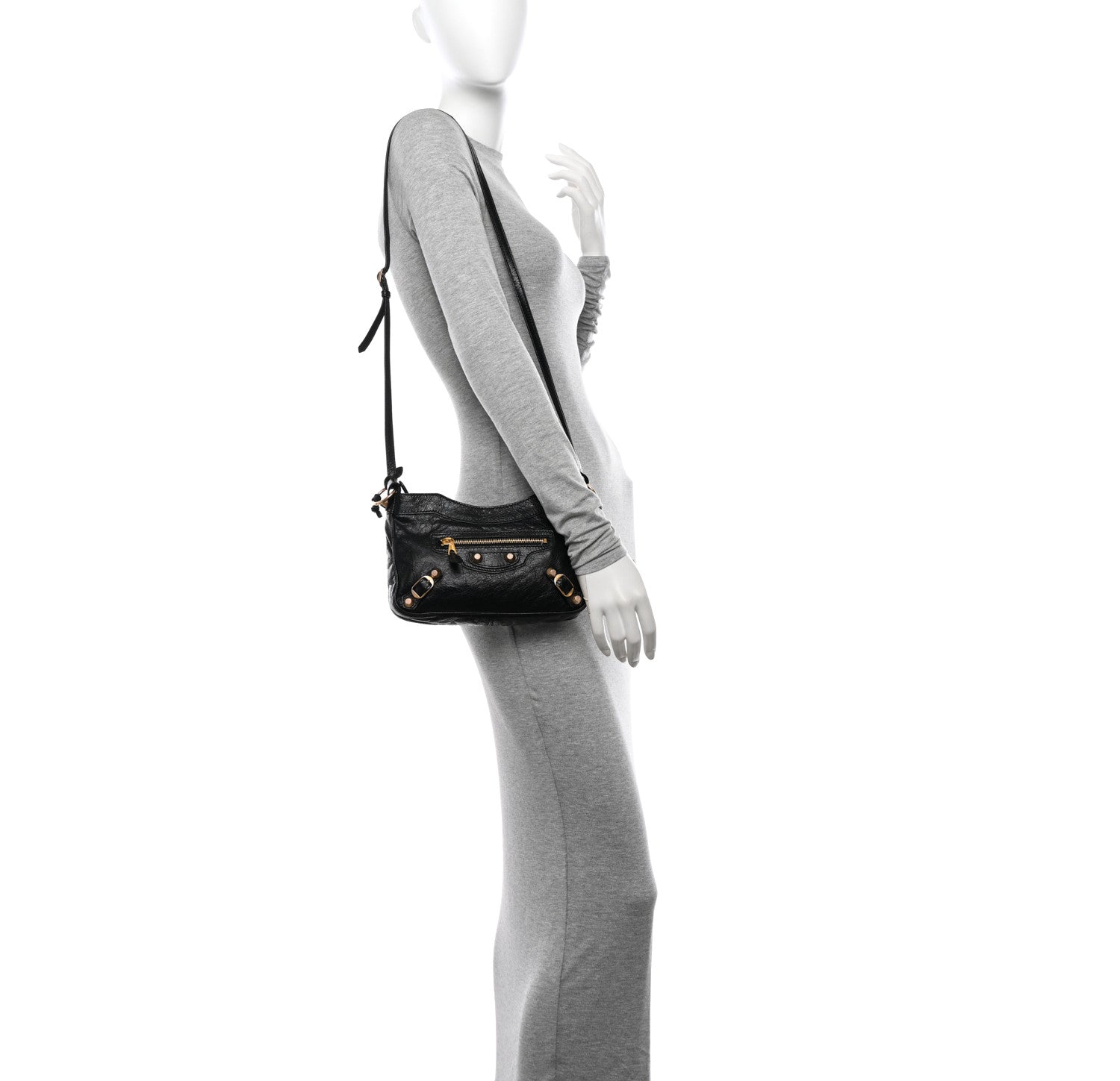 Balenciaga Agneau Giant 12 Gold Hardware Hip Black 2 of 11