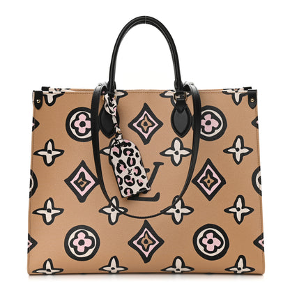 Louis Vuitton Monogram Giant Wild At Heart Onthego GM Arizona 1 of 9