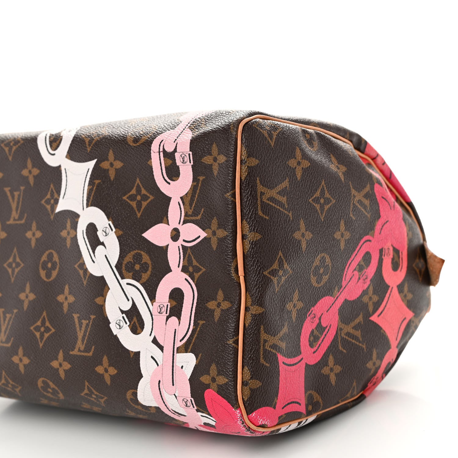 Louis Vuitton Monogram Bay Speedy 30 Rose Ballerine Poppy 10 of 10