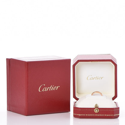 Cartier 18K Pink Gold 3.5mm LOVE Wedding Band Ring 47 4.25 6 of 6