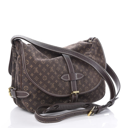 Louis Vuitton Monogram Mini Lin Saumur Ebene 3 of 11