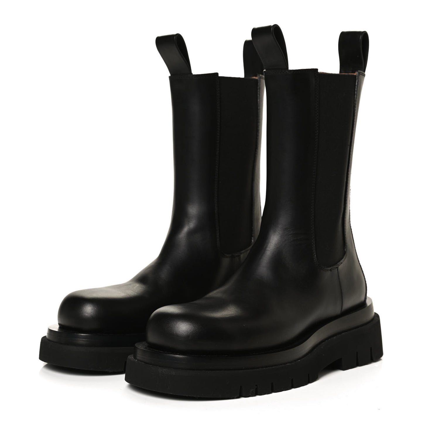 Calfskin The Lug Chelsea 55mm Boots 37 Black