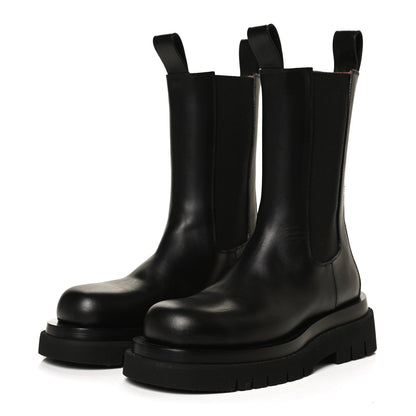 Bottega Veneta Calfskin The Lug Chelsea 55mm Boots 37 Black 3 of 14