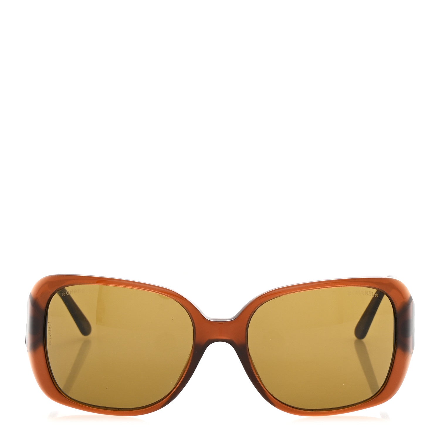 Chanel Acetate CC Enamel CC Sunglasses 5101 Brown 2 of 8