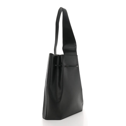 Louis Vuitton Epi Sac a Dos Drawstring Bag Black 4 of 12