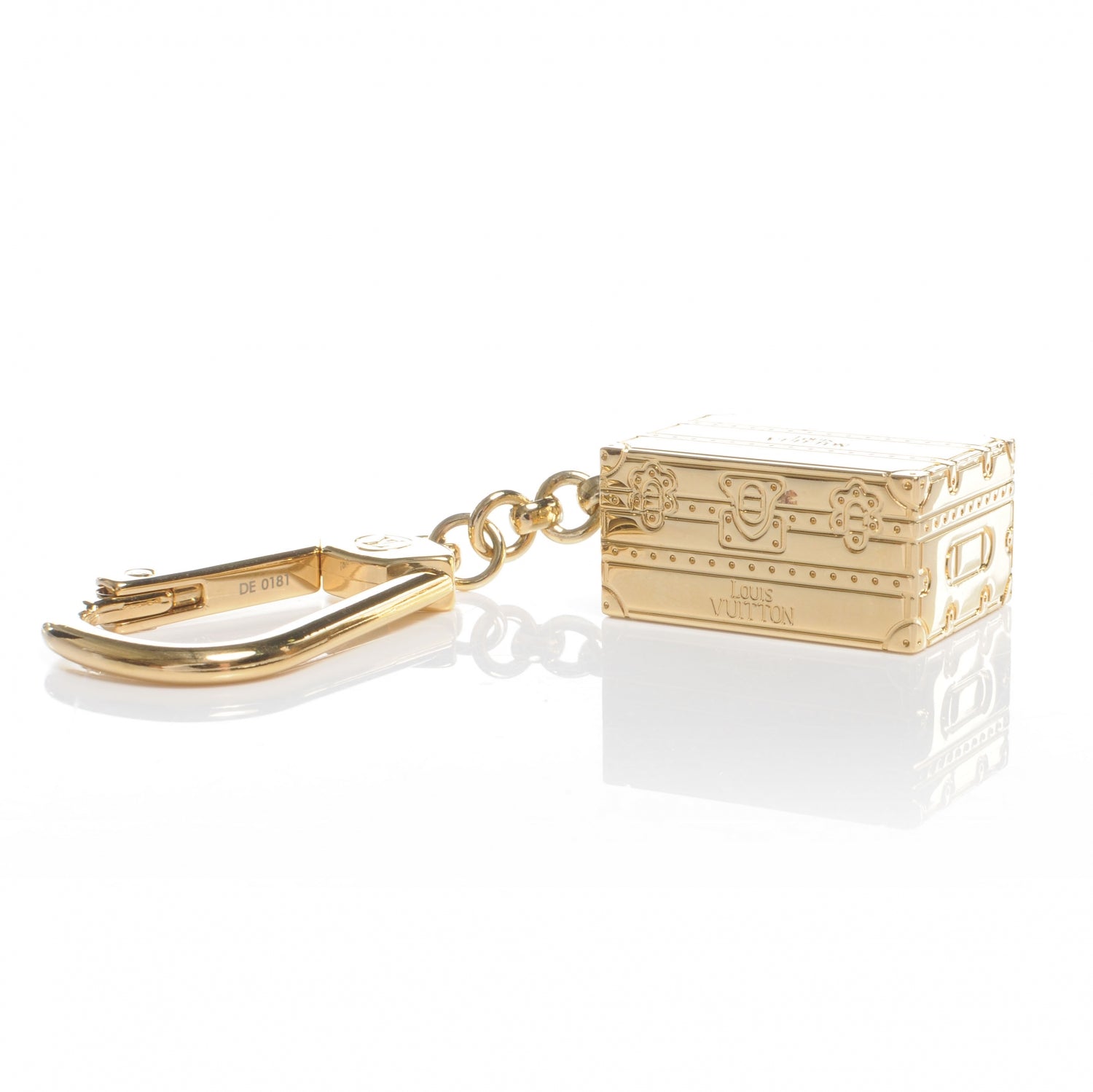 Louis Vuitton Malle Trunk Key Holder Gold 4 of 4