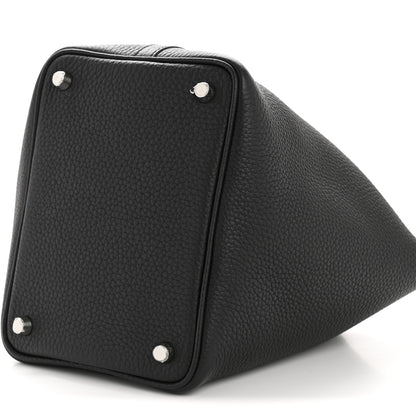 Hermes Taurillon Clemence Picotin Lock 18 PM Black 10 of 11