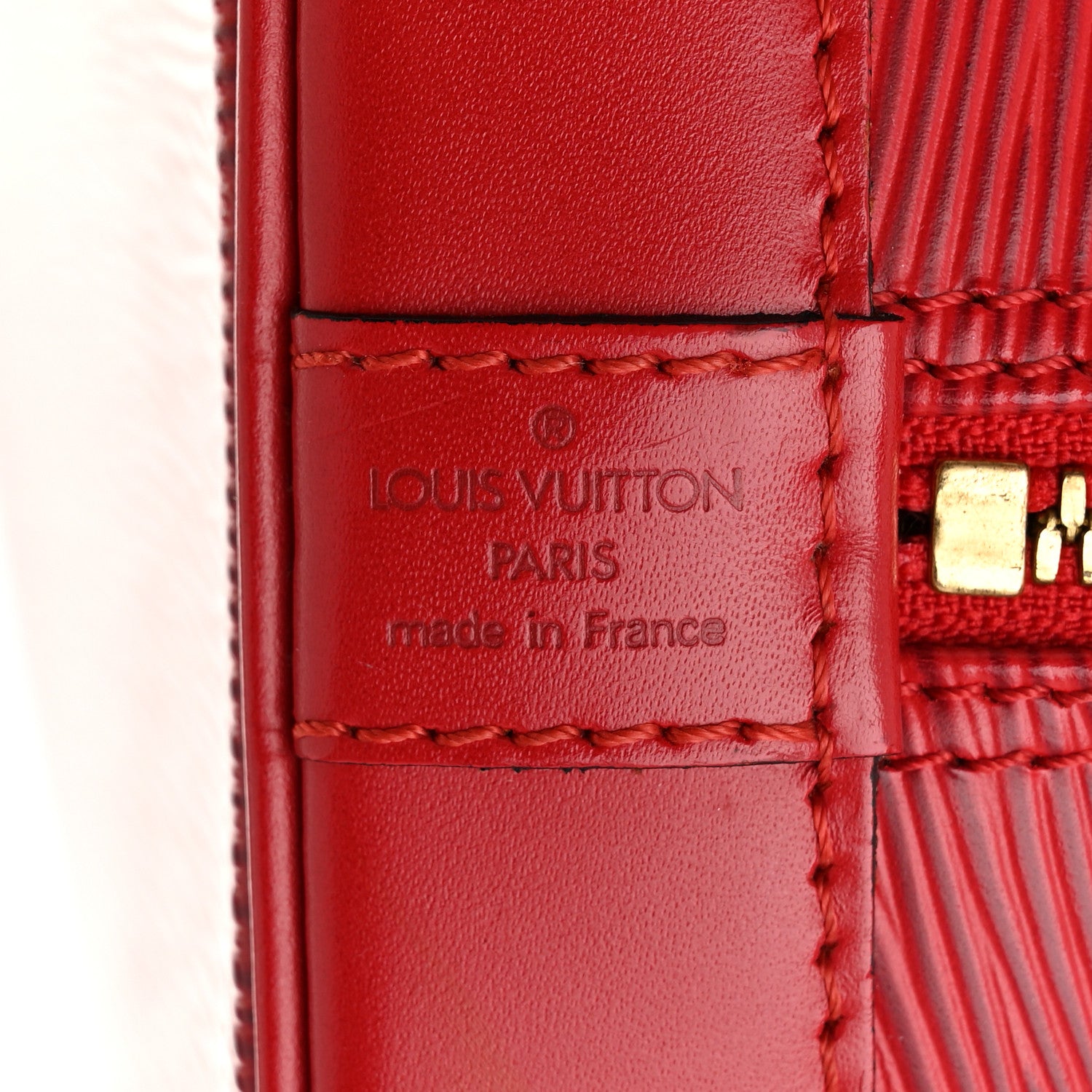 Louis Vuitton Epi Alma PM Coquelicot 6 of 10