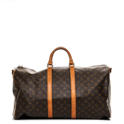 Louis Vuitton Monogram Keepall Bandouliere 55 1 of 11