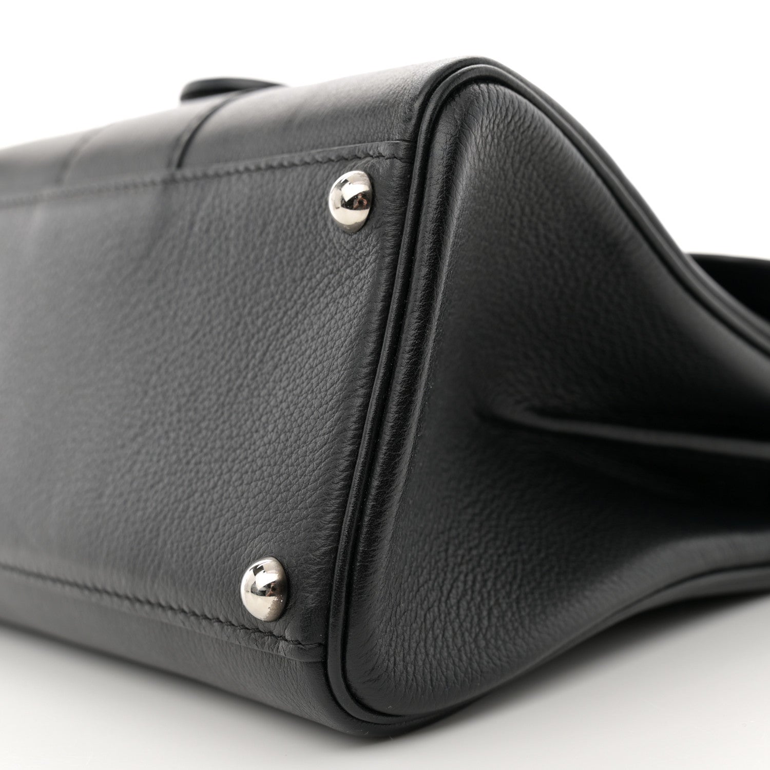 Delvaux Grained Calfskin Mini Brillant Satchel Black 10 of 10