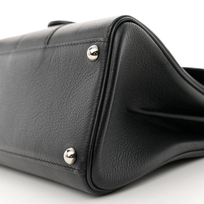 Delvaux Grained Calfskin Mini Brillant Satchel Black 10 of 10