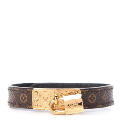 Louis Vuitton Monogram Lock Me Bracelet 17 1 of 5