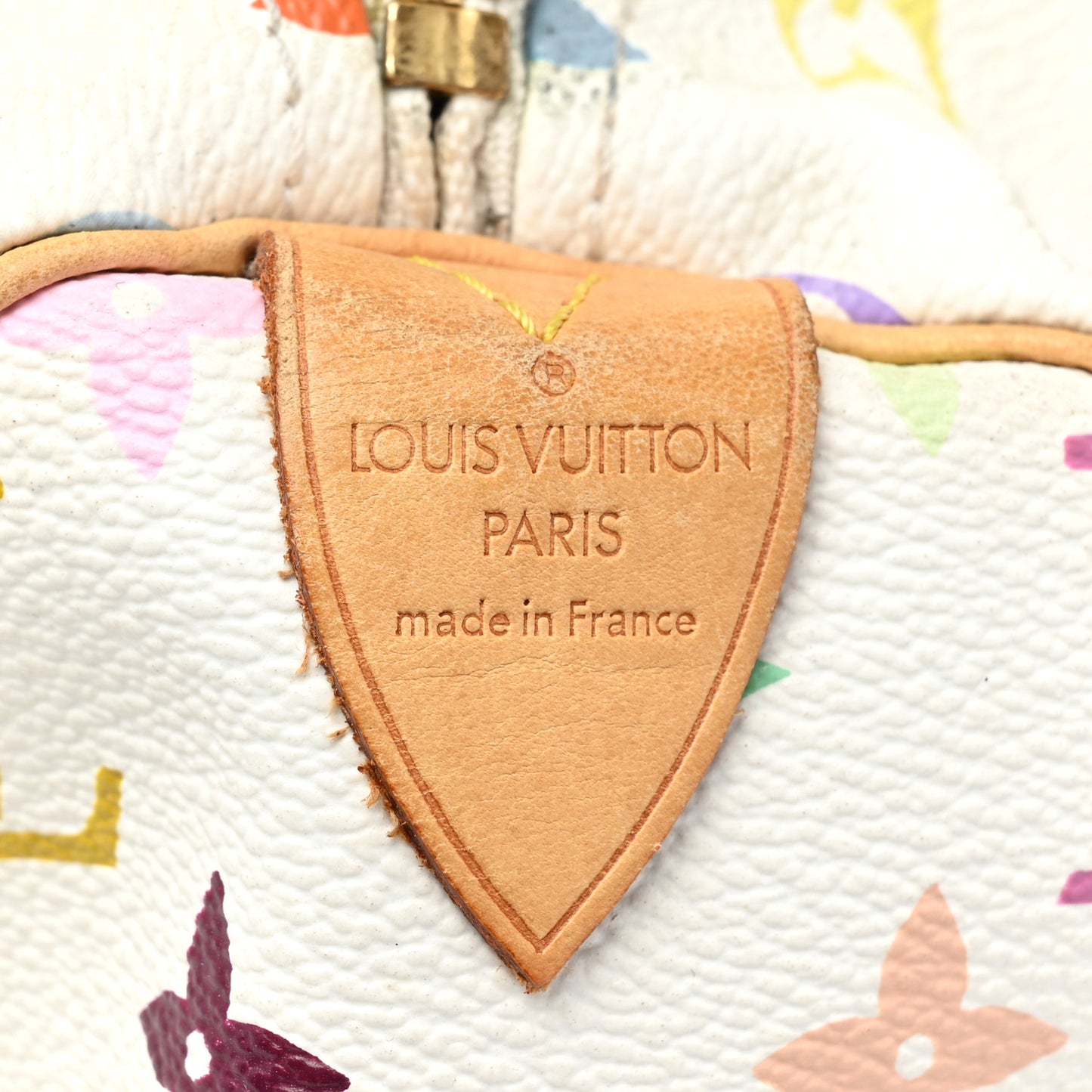 Monogram Multicolor Speedy 30 White