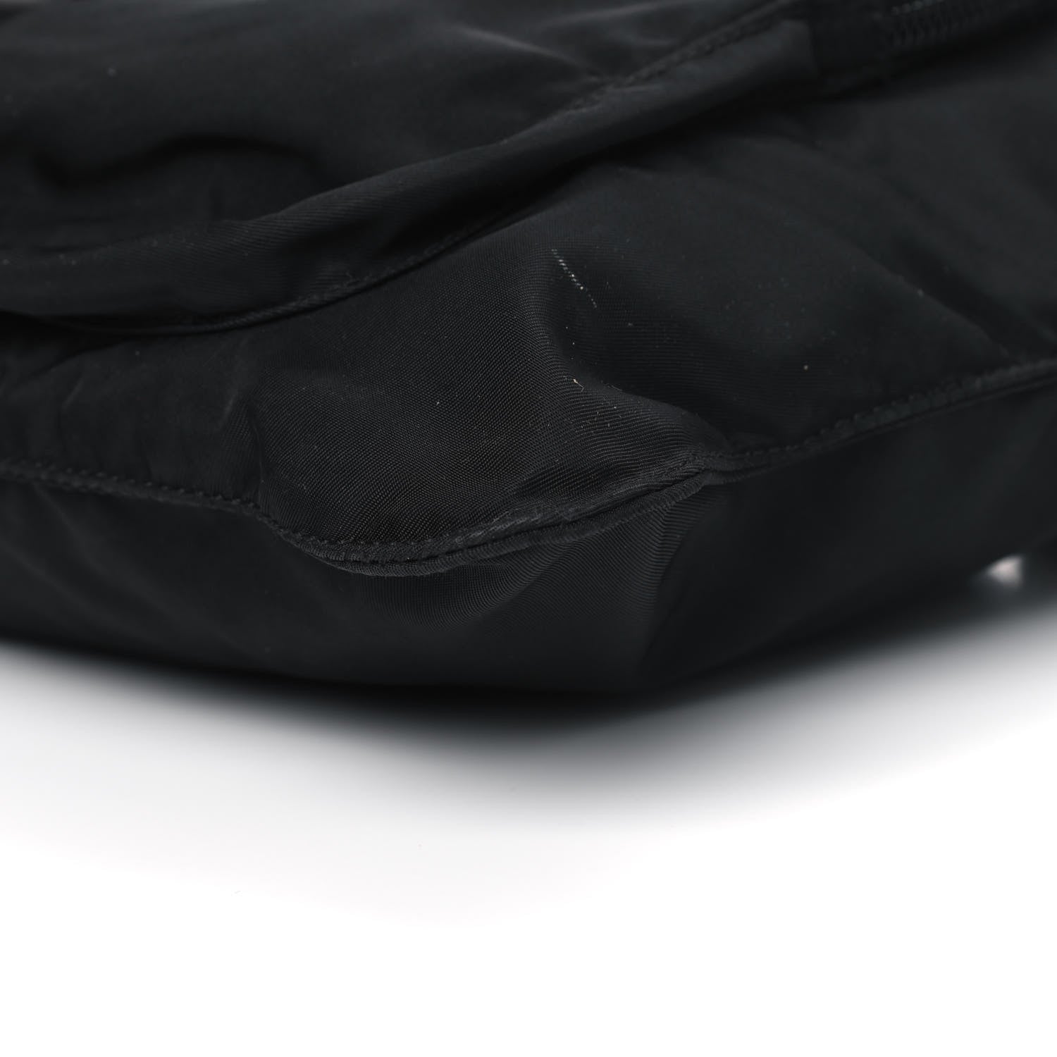 Prada Nylon Tessuto Vela Messenger Bag Black 6 of 7