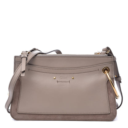 Chloe Calfskin Suede Mini Roy Bag Motty Grey 1 of 11