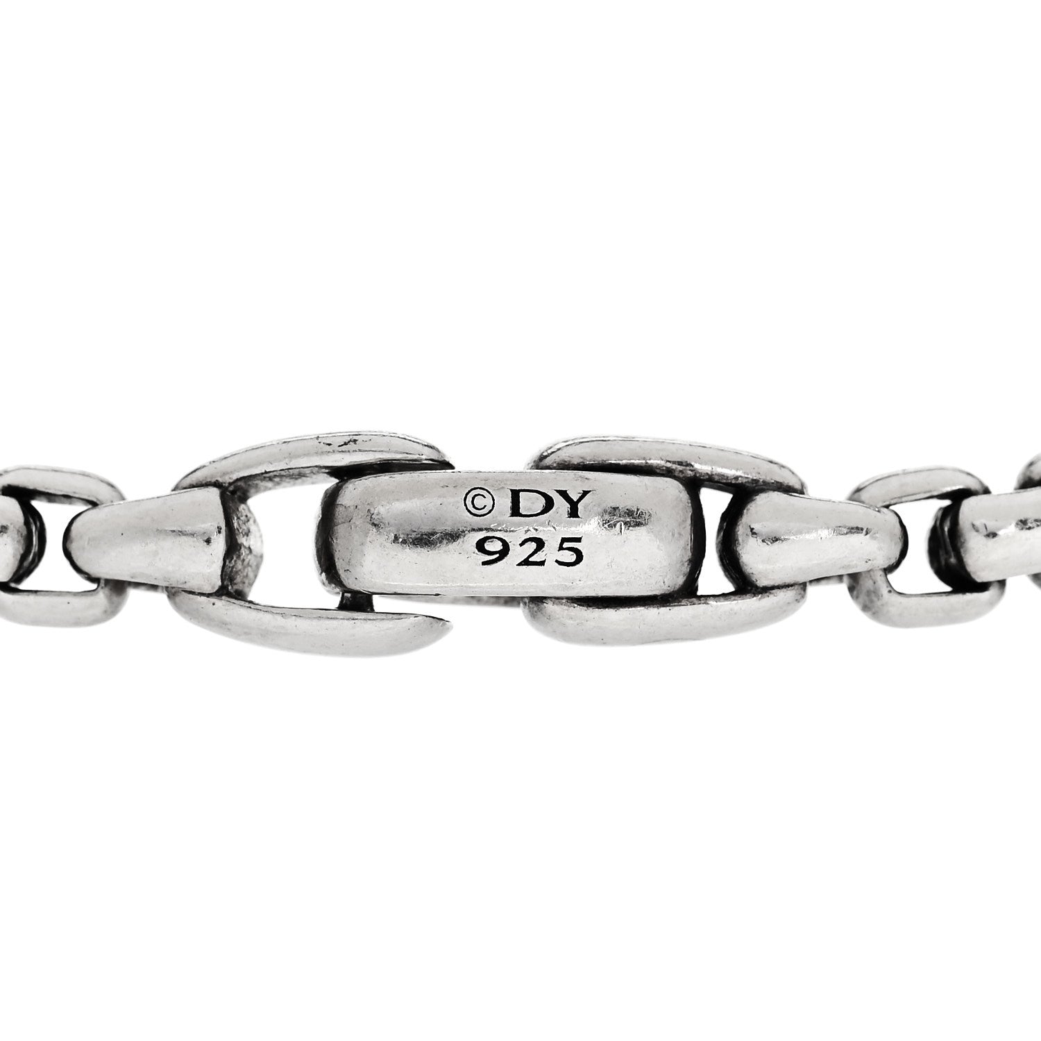 David Yurman Sterling Silver Black Diamond Pave Cross Bracelet 3 of 3