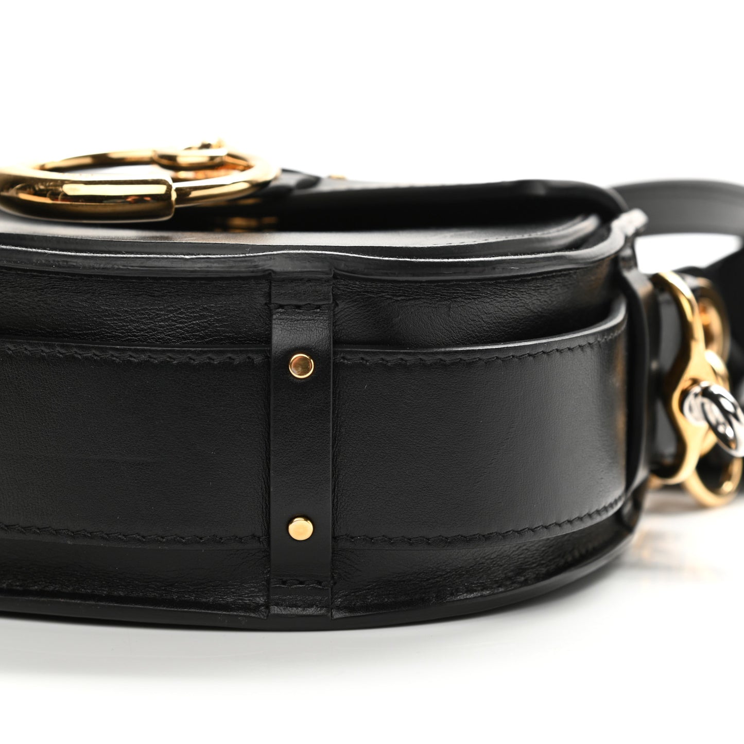 Calfskin Small Tess Bag Black