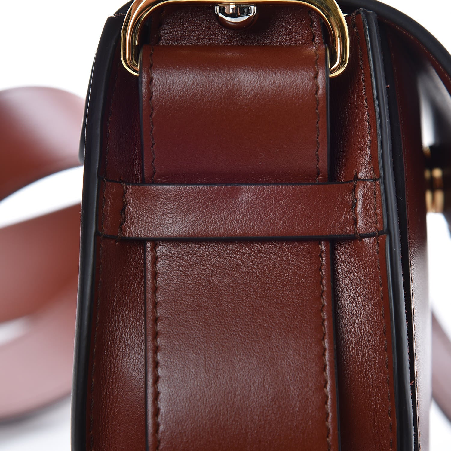 Chloe Calfskin Small Tess Bag Sepia Brown 12 of 13