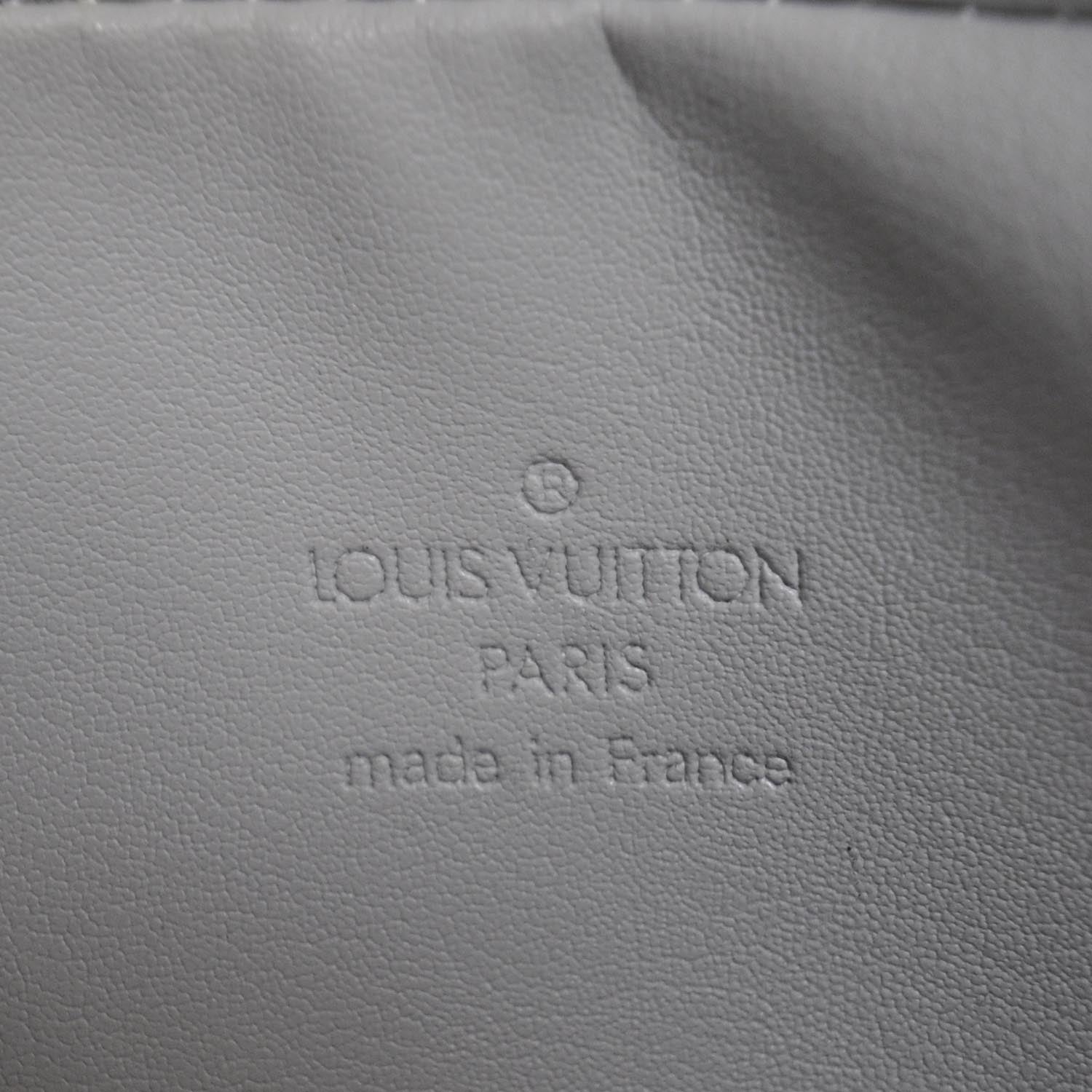 Louis Vuitton Vernis Fulton Waist Bag Fanny Pack Silver 6 of 7