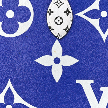 Louis Vuitton Monogram Giant Forte Dei Marmi Onthego Blue 13 of 13