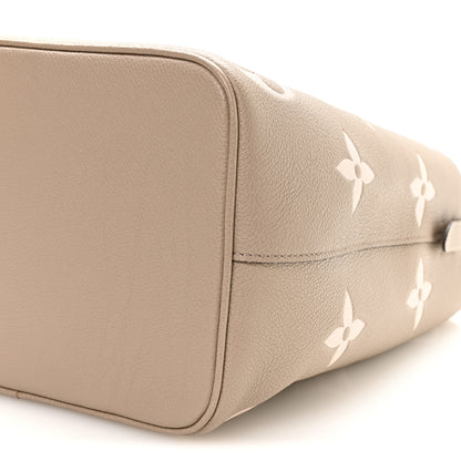 Louis Vuitton Empreinte Monogram Giant Neonoe MM Tourterelle Creme 10 of 10