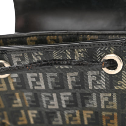 Fendi Zucca Mini Shoulder Bag Black 13 of 13