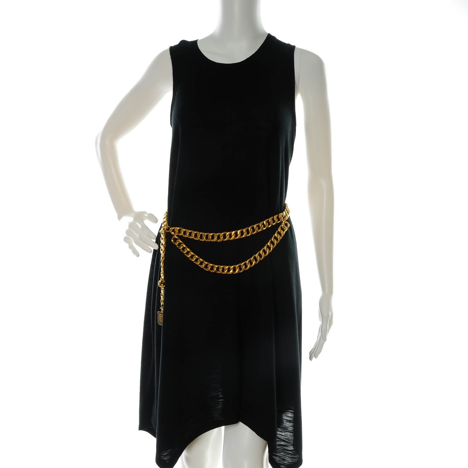 Chanel Chain Coco Perfume Bottle Belt Gold 2 of 5