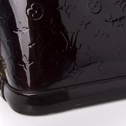 Louis Vuitton Vernis Alma PM Amarante 9 of 11