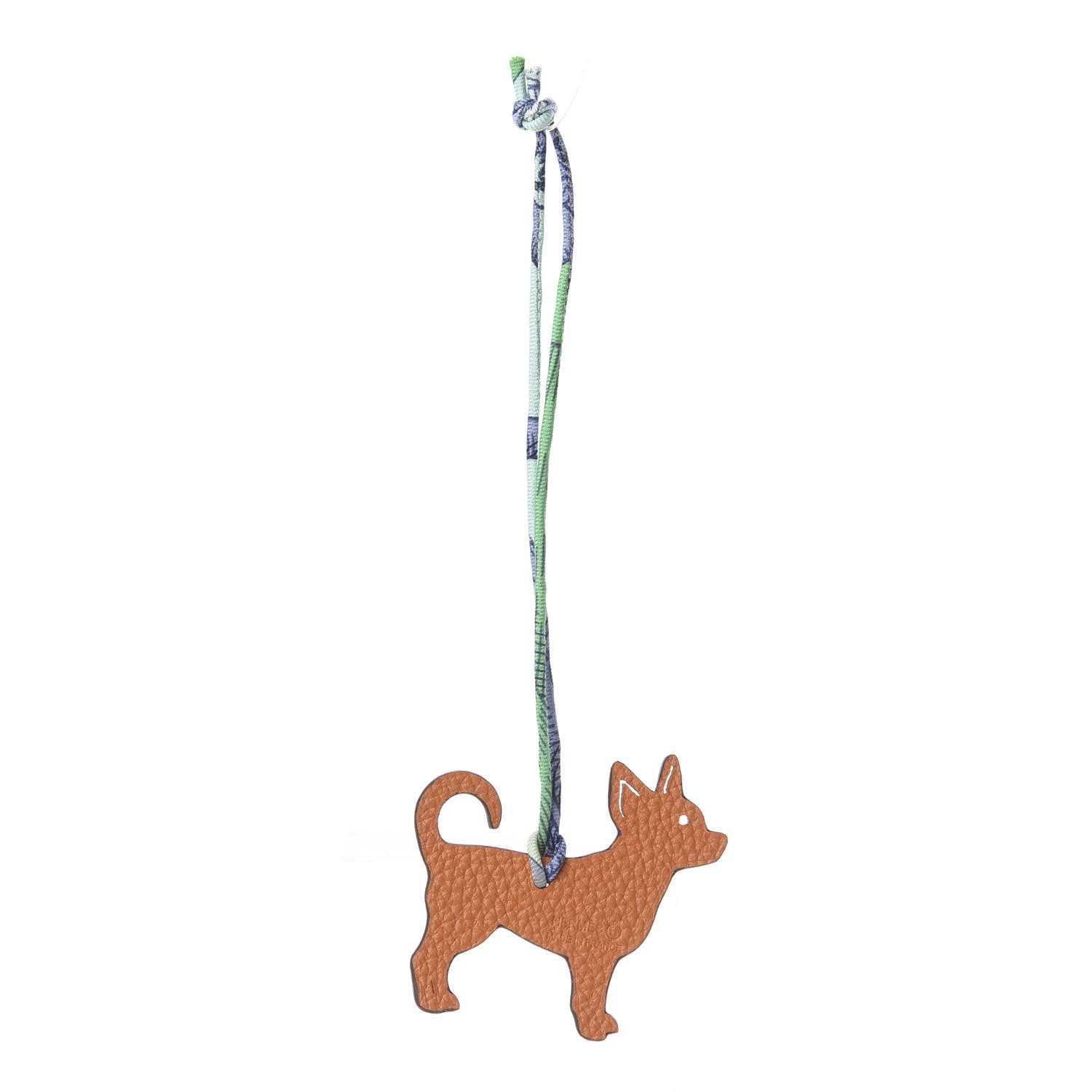 Hermes Togo Epsom Petit H Chihuahua Bag Charm 1 of 3