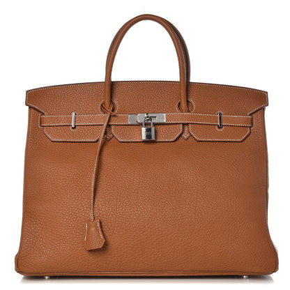 Hermes Togo Birkin 40 Gold 1 of 37