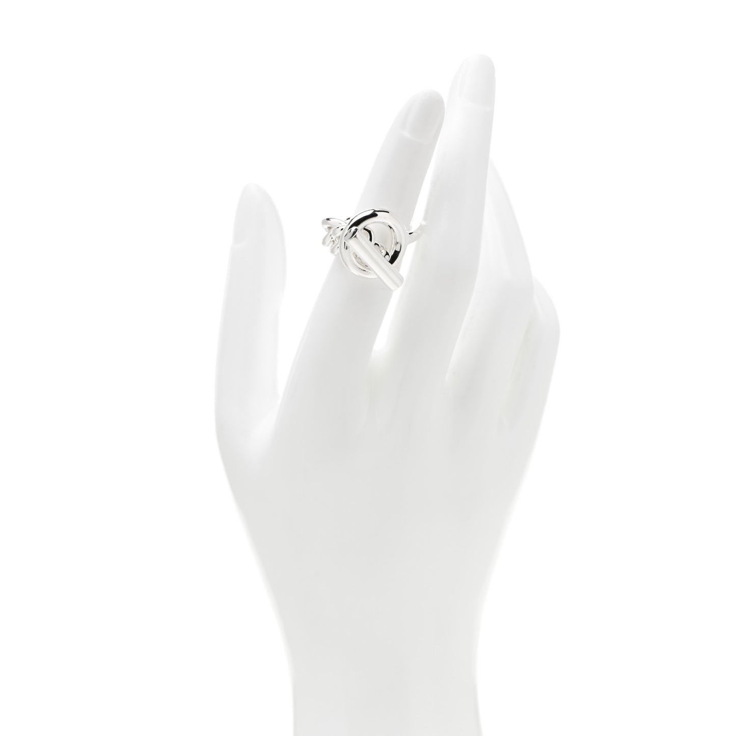Sterling Silver GM Croisette Ring 52 6